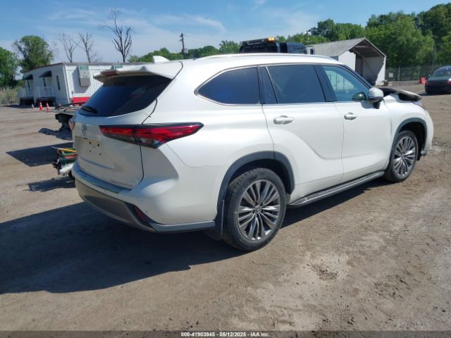 5TDFZRBH7MS109498 Toyota Highlander Platinum