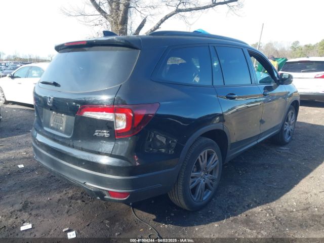 5FNYF6H37NB086970 Honda Pilot Awd Sport