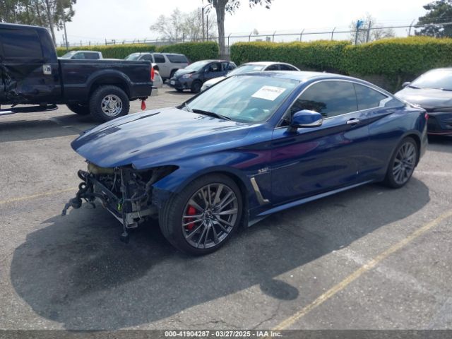 JN1FV7EK1HM610978 Infiniti Q60 3.0t Red Sport 400
