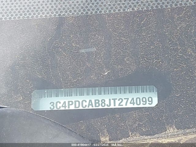 3C4PDCAB8JT274099 Dodge JOURNEY SE
