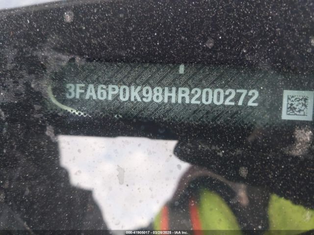 2017 FORD FUSION 3FA6P0K98HR200272 Photo 8