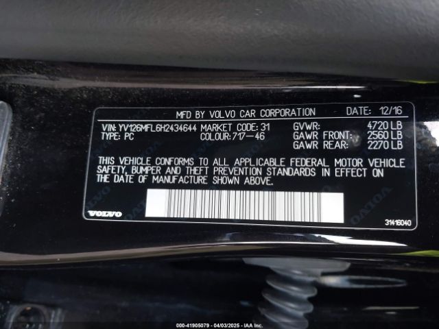YV126MFL6H2434644 Volvo S60 T5 Dynamic