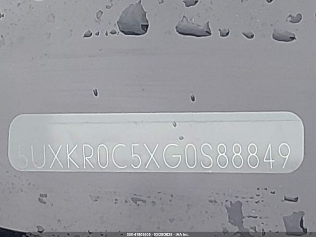 5UXKR0C5XG0S88849 BMW X5 Xdrive35i