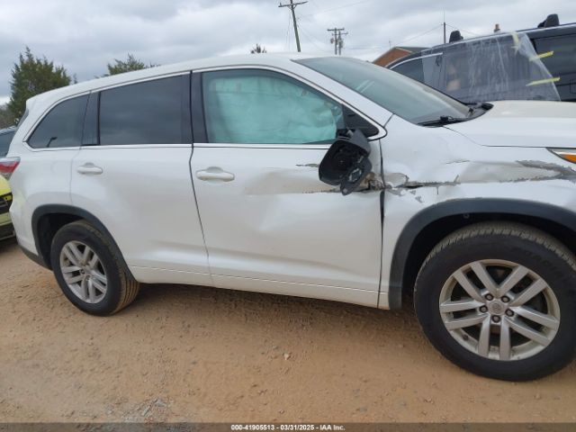 5TDZKRFH4FS089581 Toyota Highlander Le V6