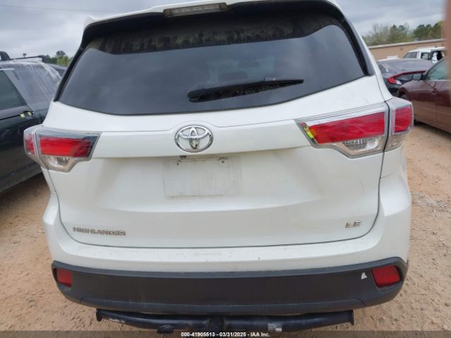 5TDZKRFH4FS089581 Toyota Highlander Le V6