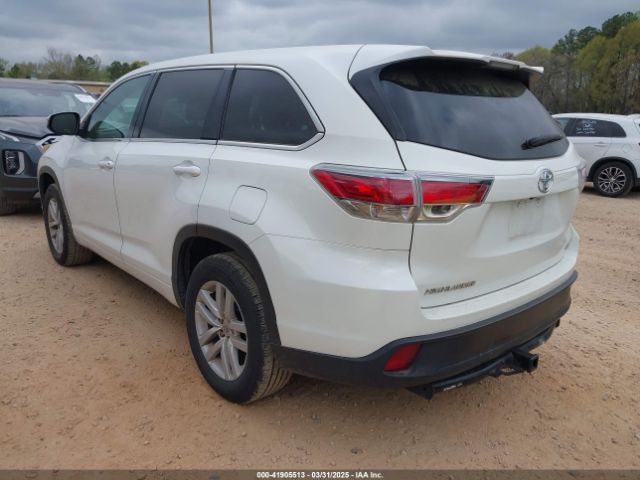 5TDZKRFH4FS089581 Toyota Highlander Le V6