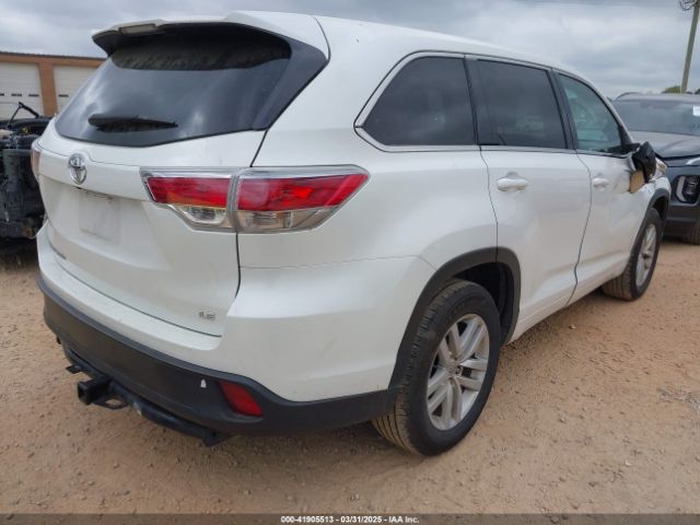 5TDZKRFH4FS089581 Toyota Highlander Le V6