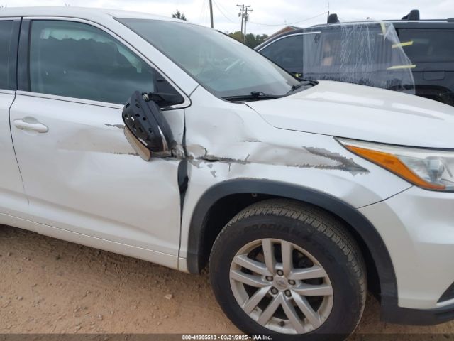 5TDZKRFH4FS089581 Toyota Highlander Le V6
