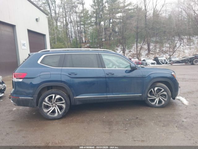 1V2TR2CA2MC505074 Volkswagen Atlas 3.6l V6 Sel Premium