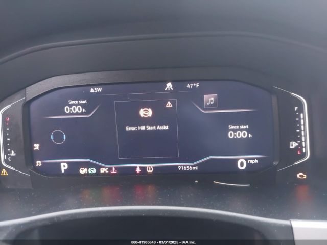 1V2TR2CA2MC505074 Volkswagen Atlas 3.6l V6 Sel Premium