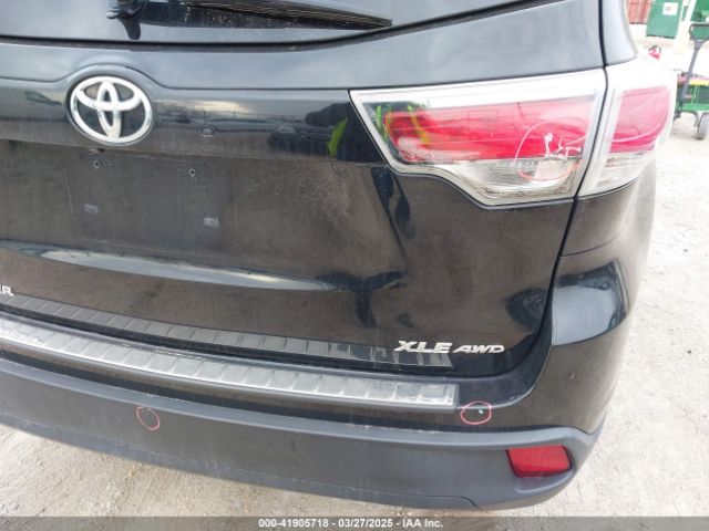 5TDJKRFH5GS262569 Toyota Highlander Xle V6