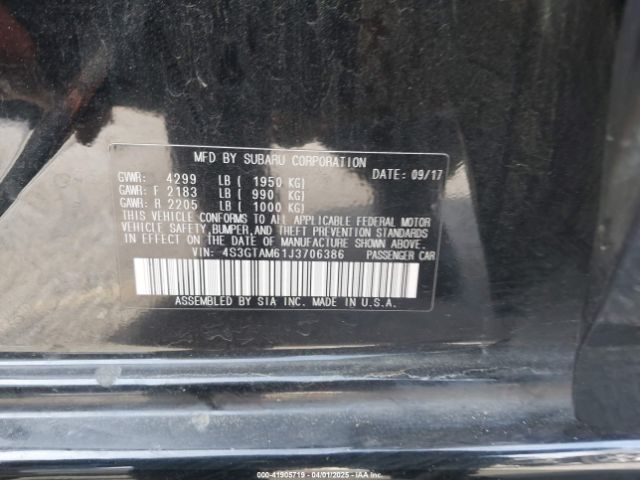 4S3GTAM61J3706386 Subaru Impreza 2.0i Sport