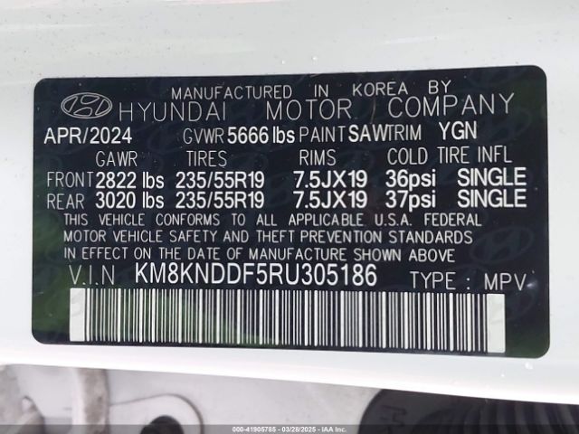 2024 HYUNDAI IONIQ 5 KM8KNDDF5RU305186 Photo 8