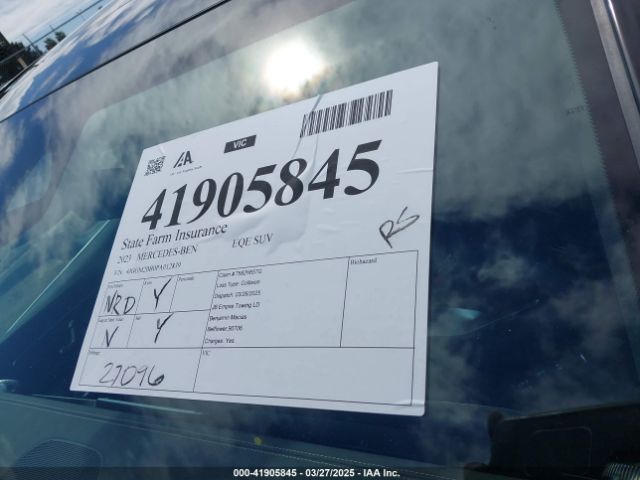 4JGGM2BB0PA012839 Mercedes-Benz Eqe 350+ Suv