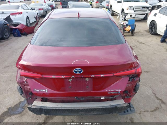 4T1DA1AB0NU012133 Toyota Avalon Limited Hybrid