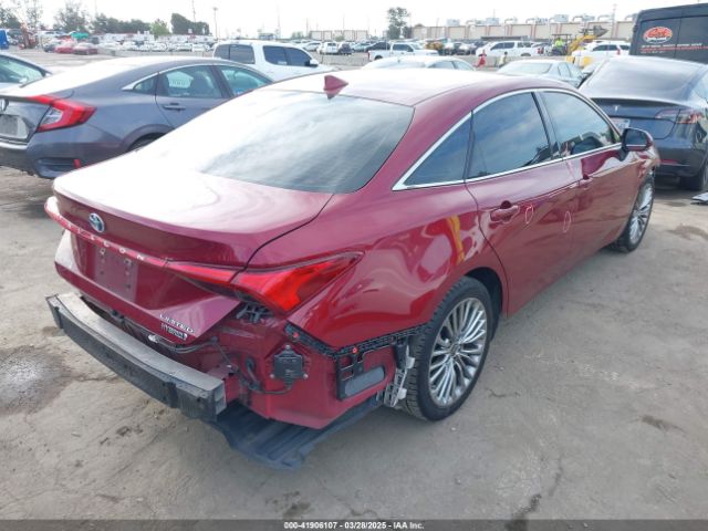 4T1DA1AB0NU012133 Toyota Avalon Limited Hybrid