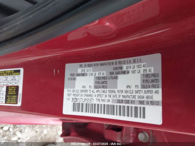 3MZBN1U7XJM181871 Mazda Mazda3 Sport