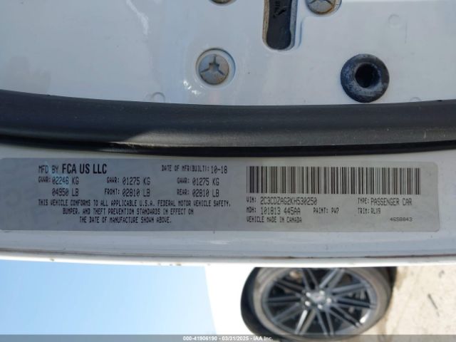 2019 DODGE CHALLENGER 2C3CDZAG2KH530250 Photo 8