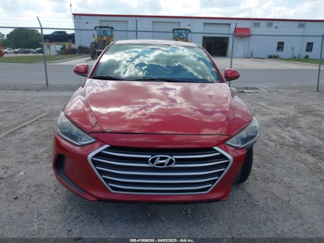 KMHD84LFXHU274856 Hyundai ELANTRA SE