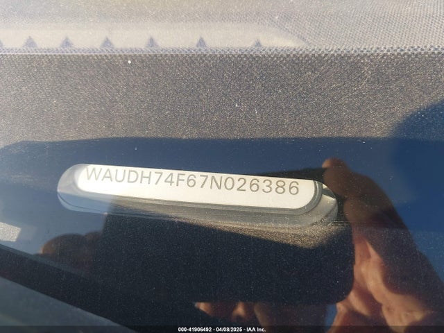 2007 AUDI A6 WAUDH74F67N026386 Photo 8
