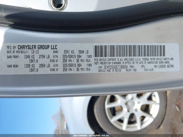 3C4PDDDG2ET185650 Dodge Journey Limited