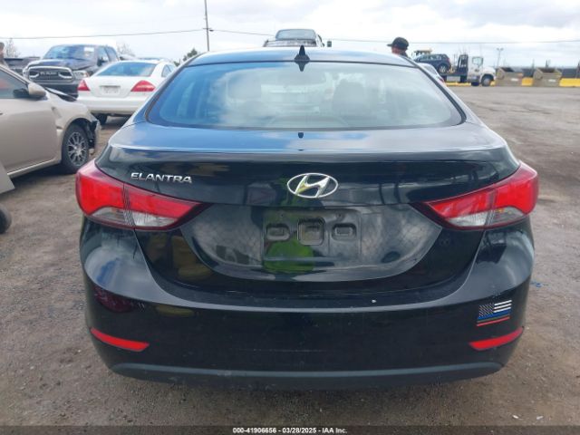 KMHDH4AE8FU299357 Hyundai ELANTRA SE