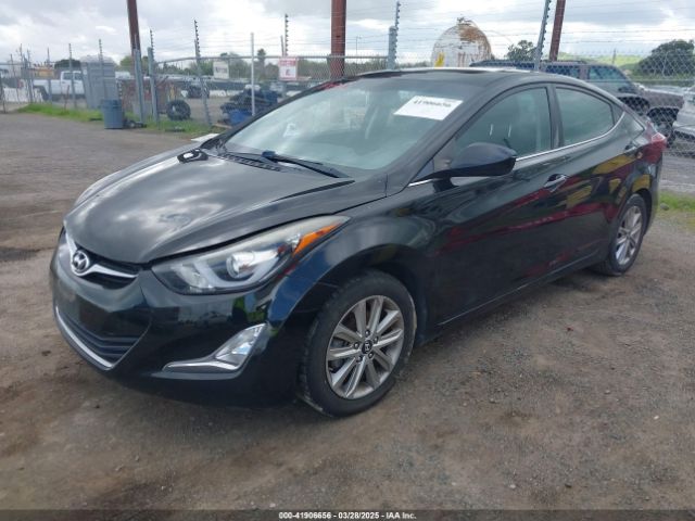 KMHDH4AE8FU299357 Hyundai ELANTRA SE