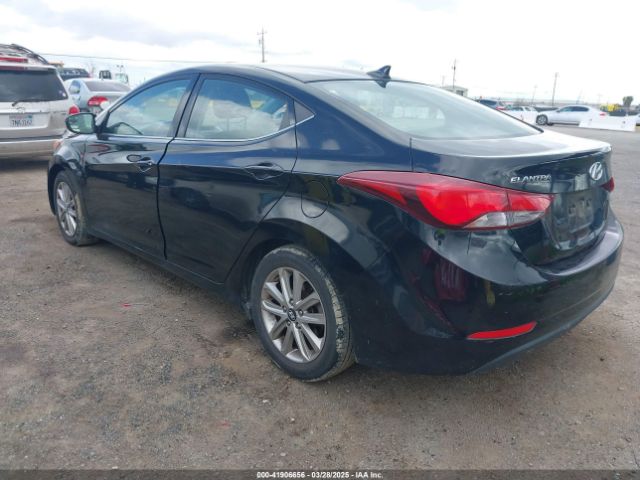 KMHDH4AE8FU299357 Hyundai ELANTRA SE