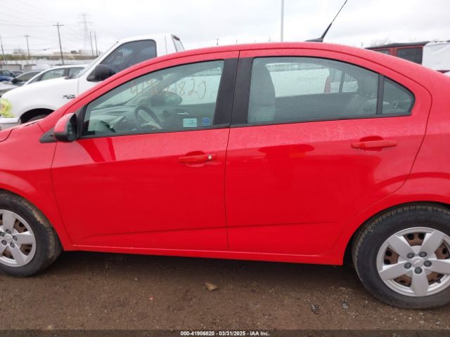 1G1JA5SH6E4128835 Chevrolet Sonic Ls Auto