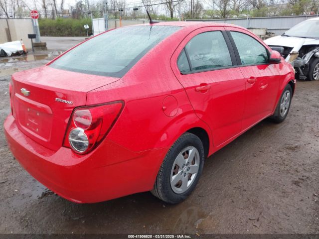 1G1JA5SH6E4128835 Chevrolet Sonic Ls Auto