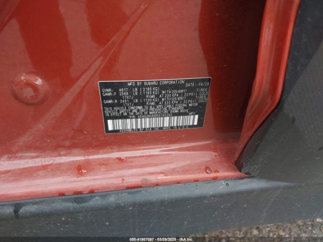 4S4GUHU66R3790265 Subaru Crosstrek Wilderness
