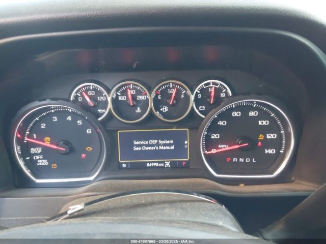 3GCUYDET7MG225635 Chevrolet Silverado 1500 4wd  Short Bed Lt