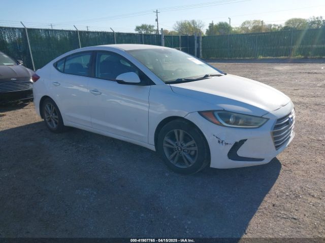 Auction sale of the 2018 Hyundai Elantra Sel, vin: 5NPD84LF5JH267673, lot number: 41907765