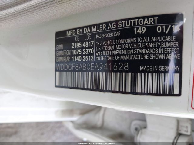 WDDGF8AB0EA941628 Mercedes-Benz C 300 Luxury 4matic/sport 4matic