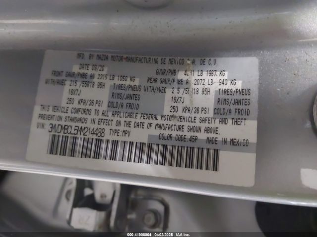 3MVDMBCL5MM214488 Mazda Cx-30 Preferred