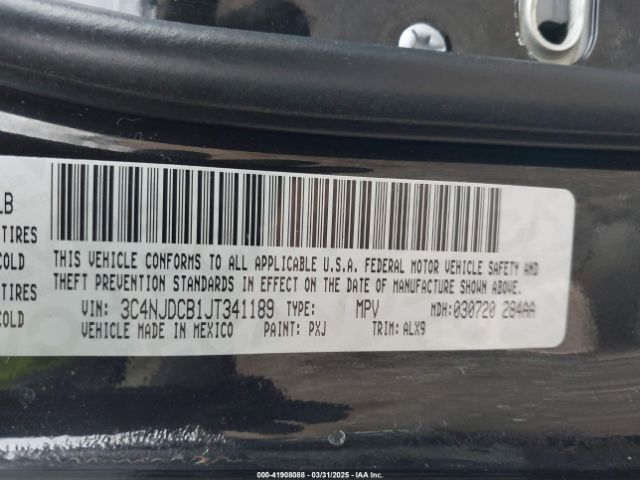 3C4NJDCB1JT341189 Jeep Compass Limited 4x4