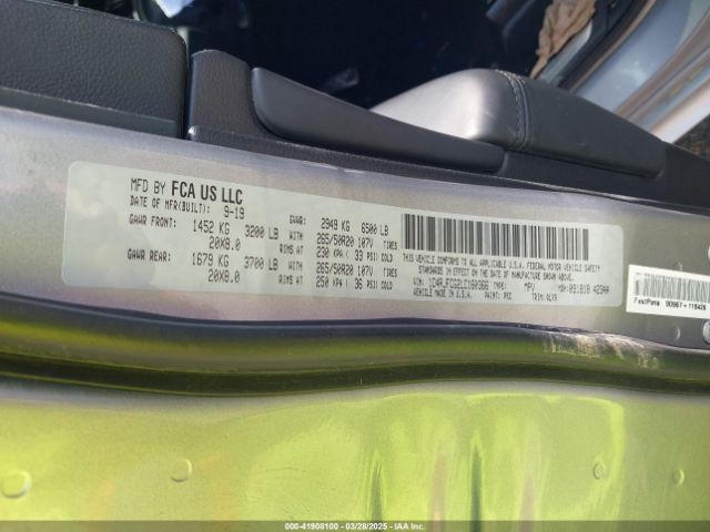 2020 JEEP GRAND CHEROKEE 1C4RJFCG2LC160366 Photo 8