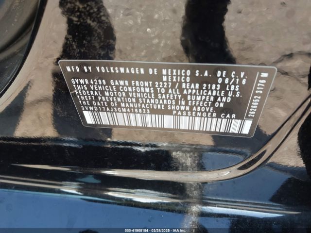 3VWD17AJ3GM416823 Volkswagen Jetta 1.8t Sport