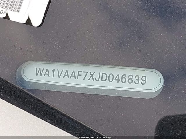 WA1VAAF7XJD046839 Audi Q7 3.0t Premium