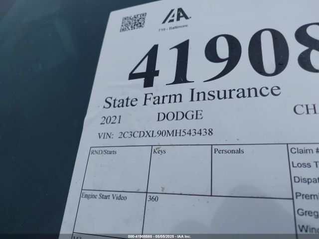 2021 DODGE CHARGER 2C3CDXL90MH543438 Photo 8
