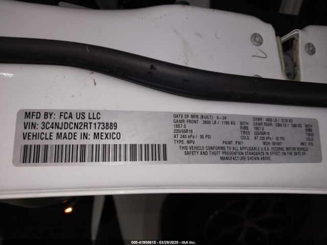 3C4NJDCN2RT173889 Jeep Compass Limited 4x4