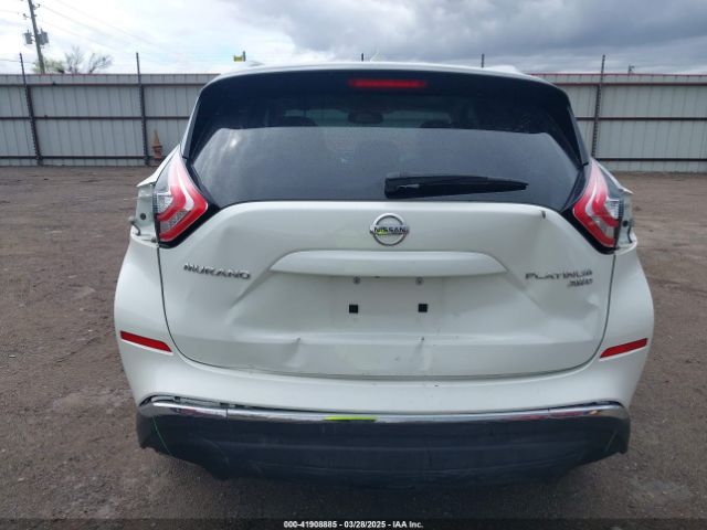 5N1AZ2MH3GN139327 Nissan Murano Platinum