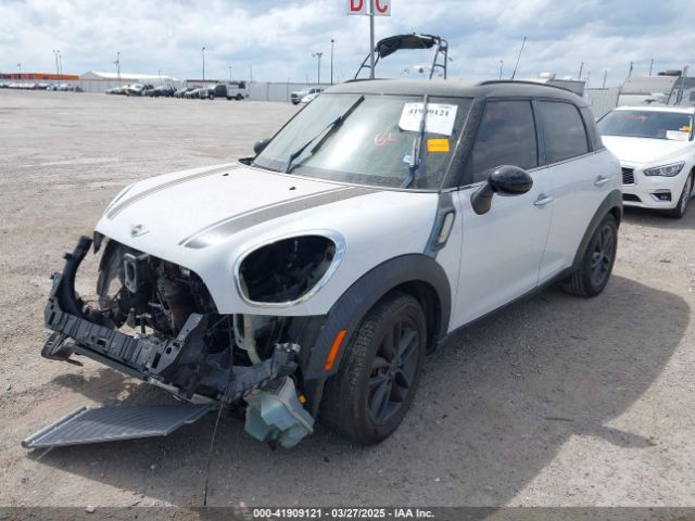 2012 MINI COOPER S COUNTRYMAN WMWZC3C57CWL87877 Photo 1