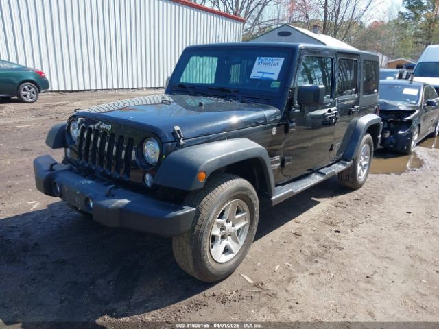 1C4BJWDG7JL888844 Jeep Wrangler Jk Unlimited Sport S 4x4
