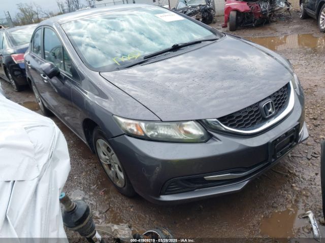 Auction sale of the 2014 Honda Civic Lx, vin: 19XFB2F50EE024591, lot number: 41909219