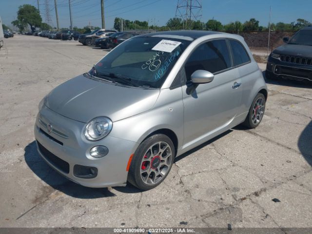 2012 FIAT 500 3C3CFFBR1CT381444 Photo 1