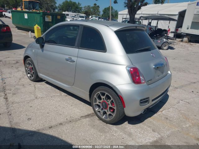 2012 FIAT 500 3C3CFFBR1CT381444 Photo 2