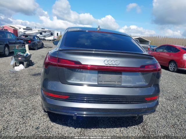WA12AAGEXNB041738 Audi E-tron Sportback Premium Plus S Line Quattro