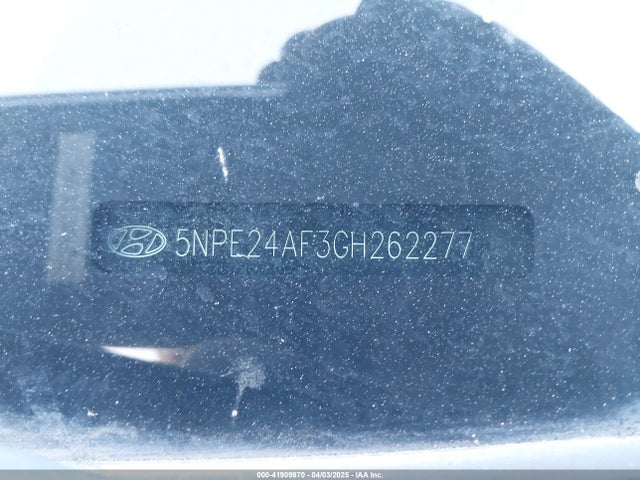 5NPE24AF3GH262277 Hyundai dohc gdi theta-ii