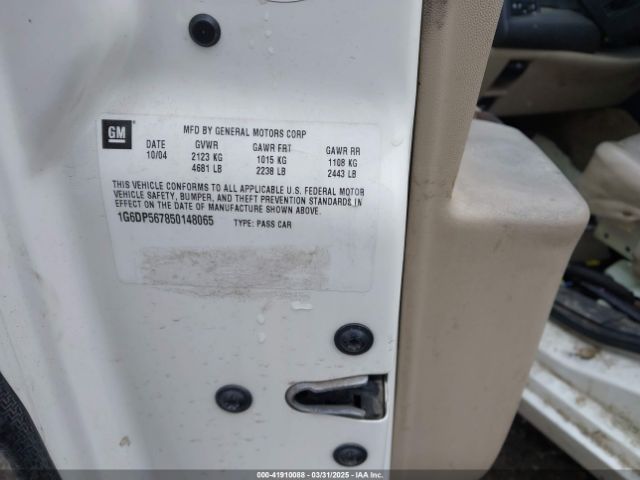 2005 CADILLAC CTS 1G6DP567850148065 Photo 8